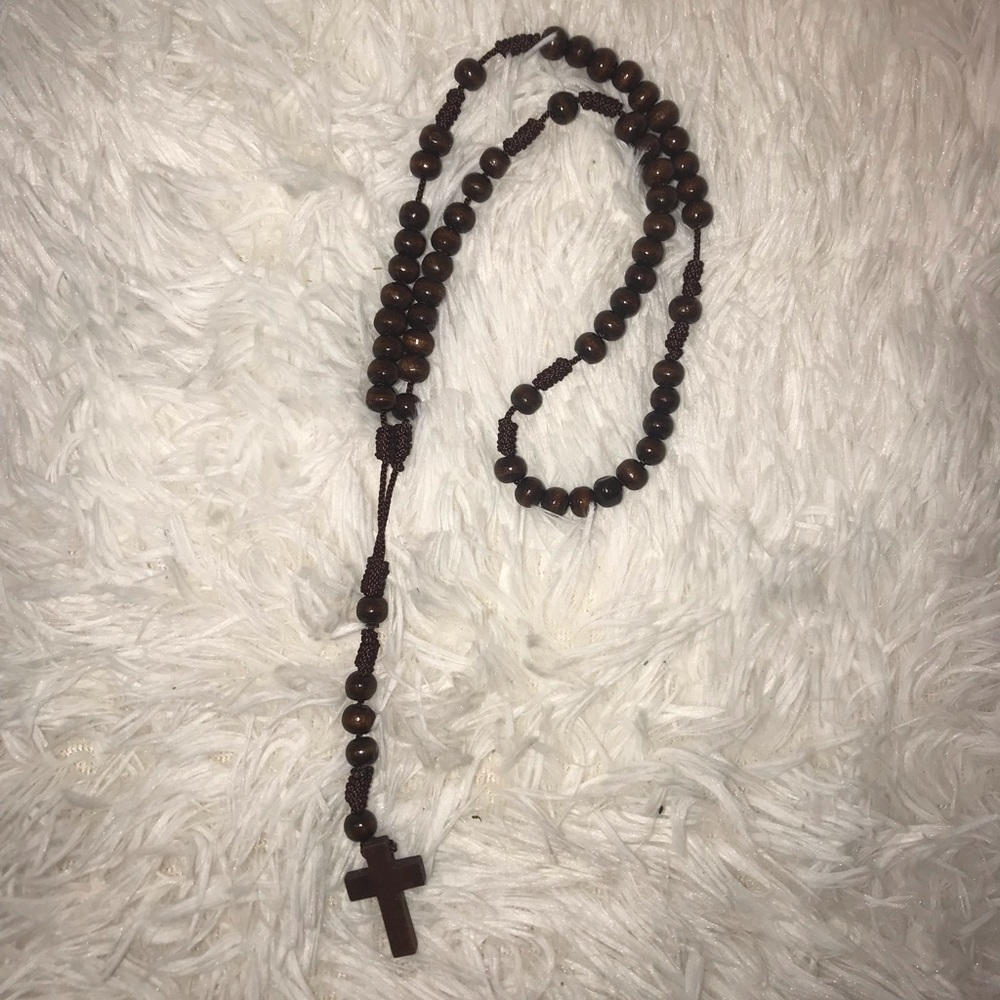Wooden rosary 📿